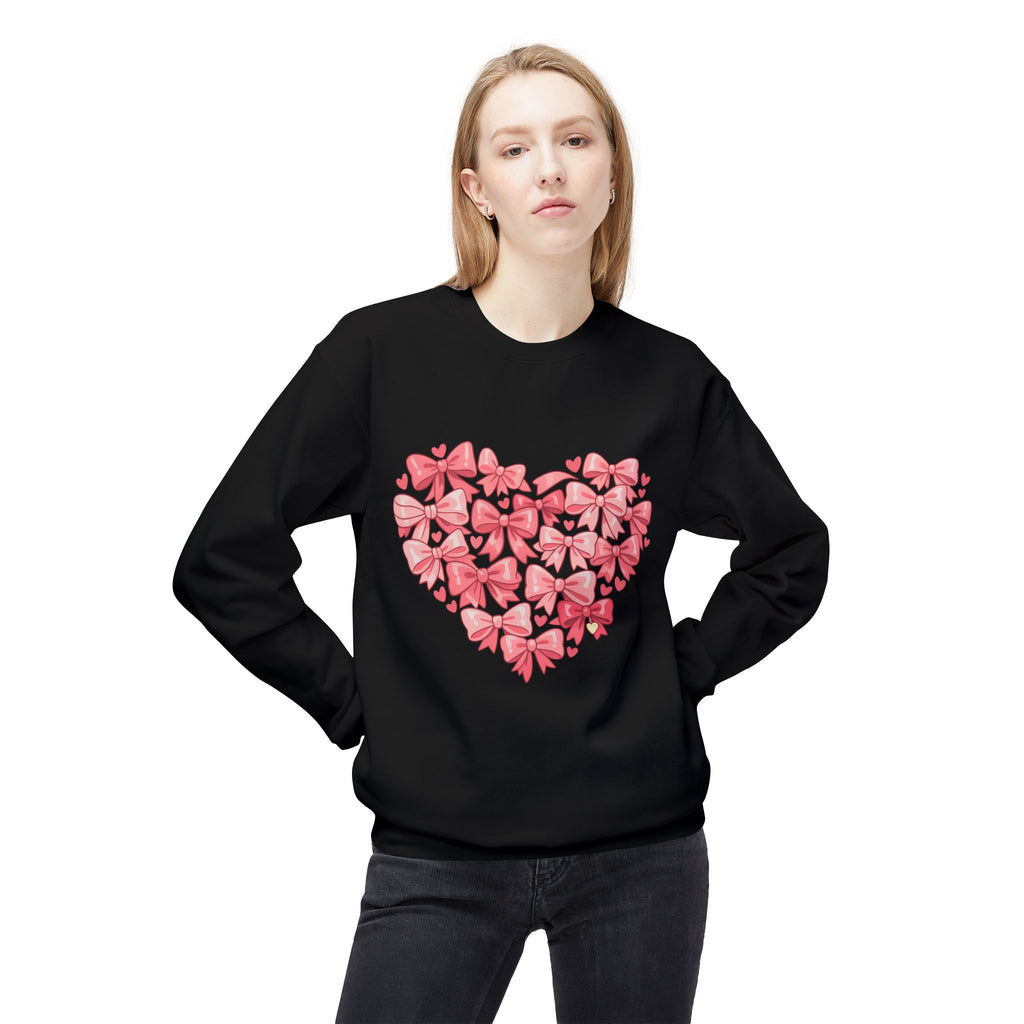 Bow Heart Sweatshirt