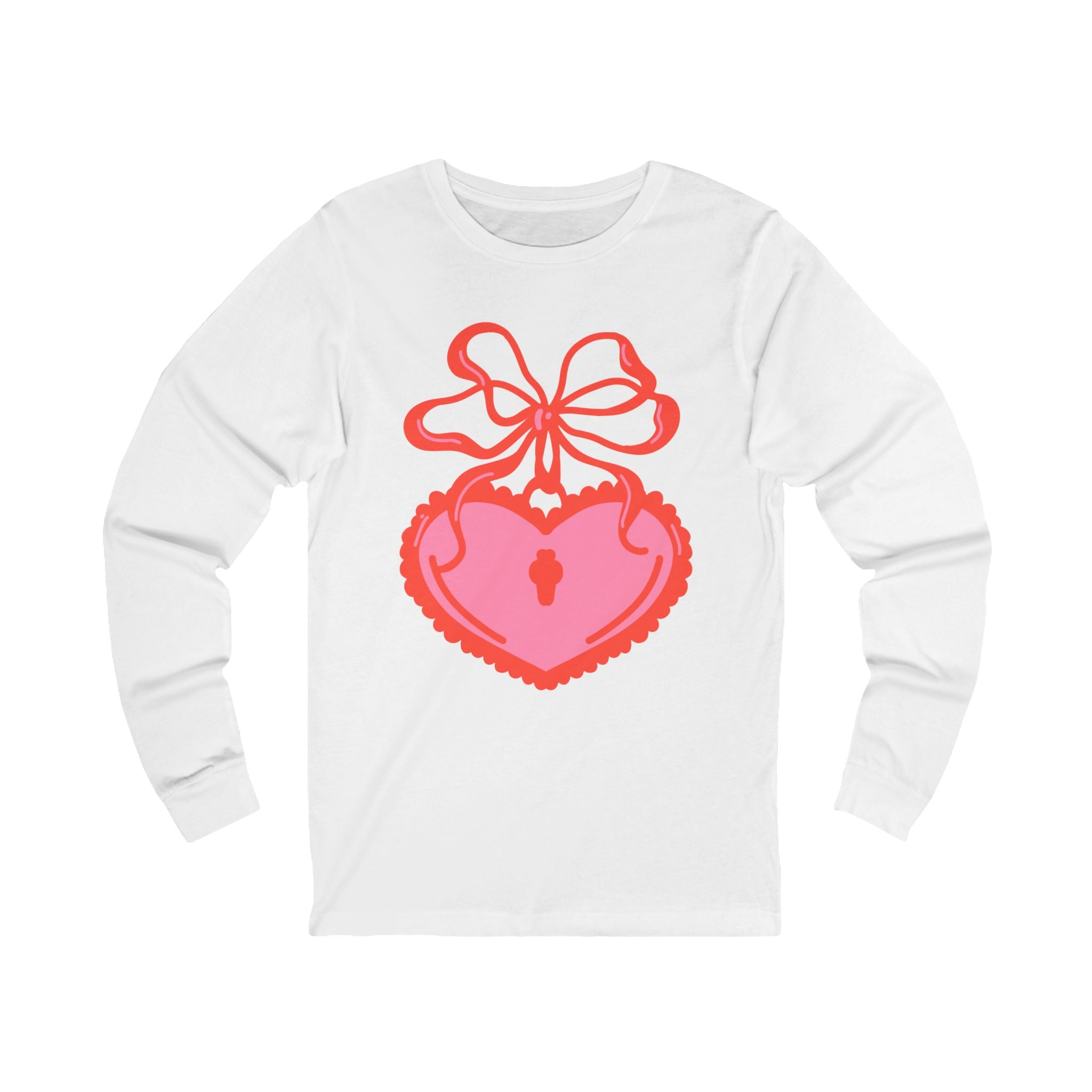 Locked Heart Long Sleeve Tee