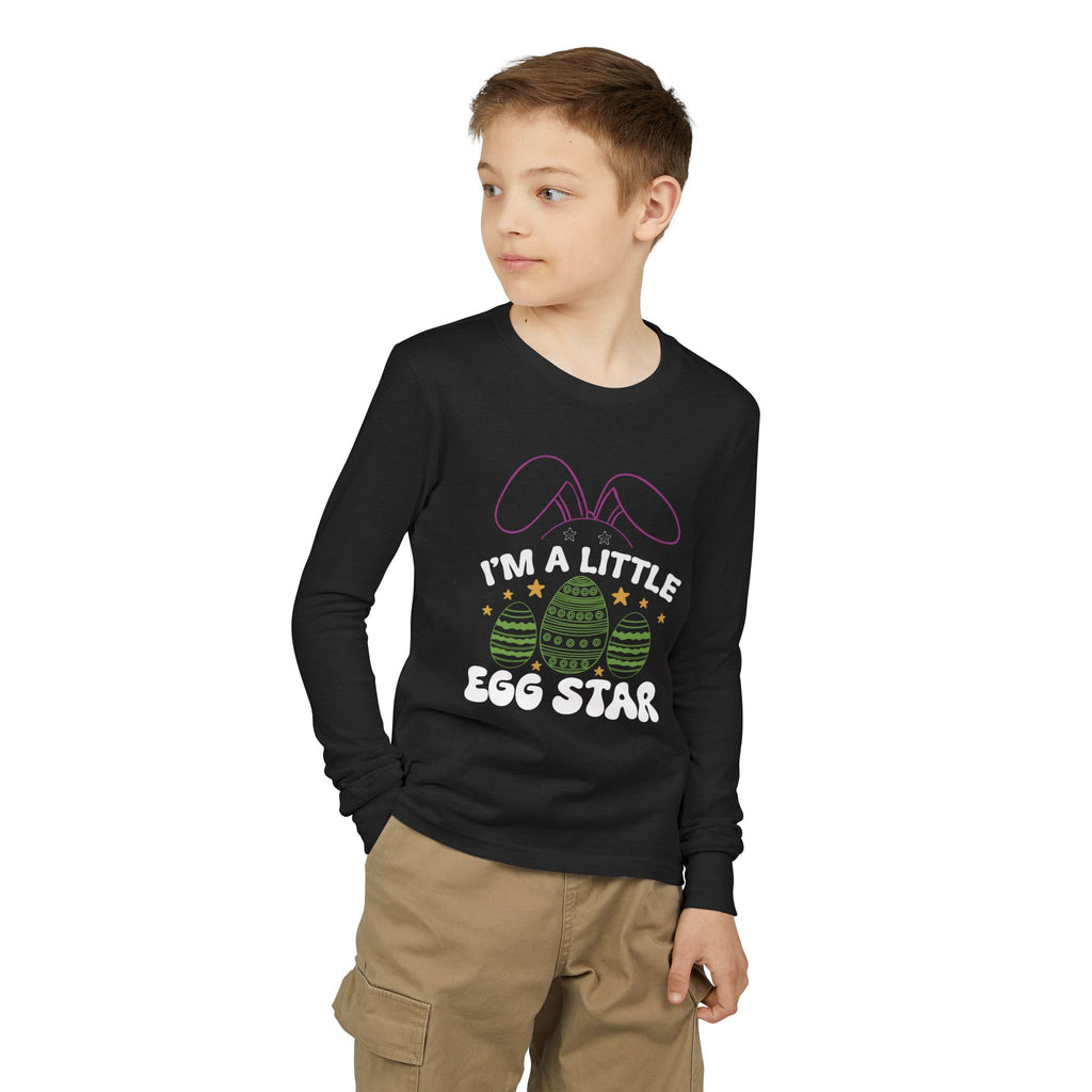 I’m a Little Egg Star – Youth Long Sleeve Tee