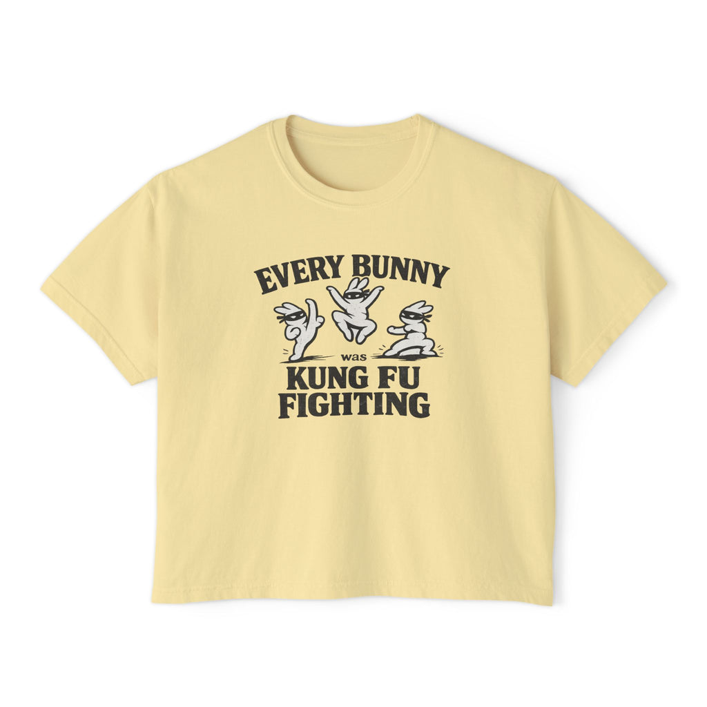 Every Bunny Was Kung Fu Fighting – Oversized Tee
