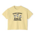 Every Bunny Was Kung Fu Fighting – Oversized Tee
