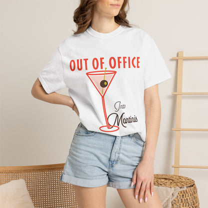 Out of Office, Into Martinis Tee