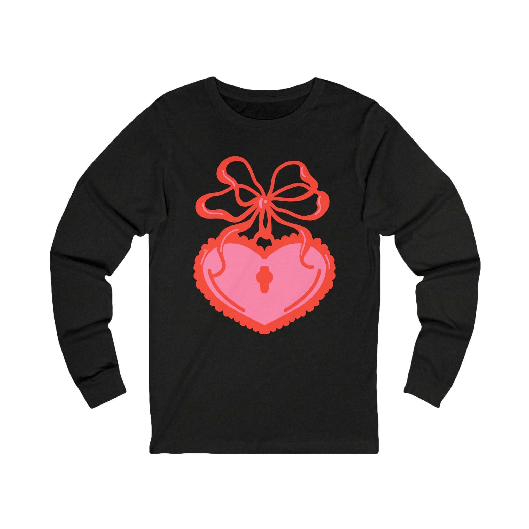 Locked Heart Long Sleeve Tee