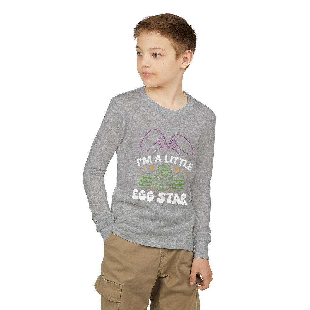 I’m a Little Egg Star – Youth Long Sleeve Tee