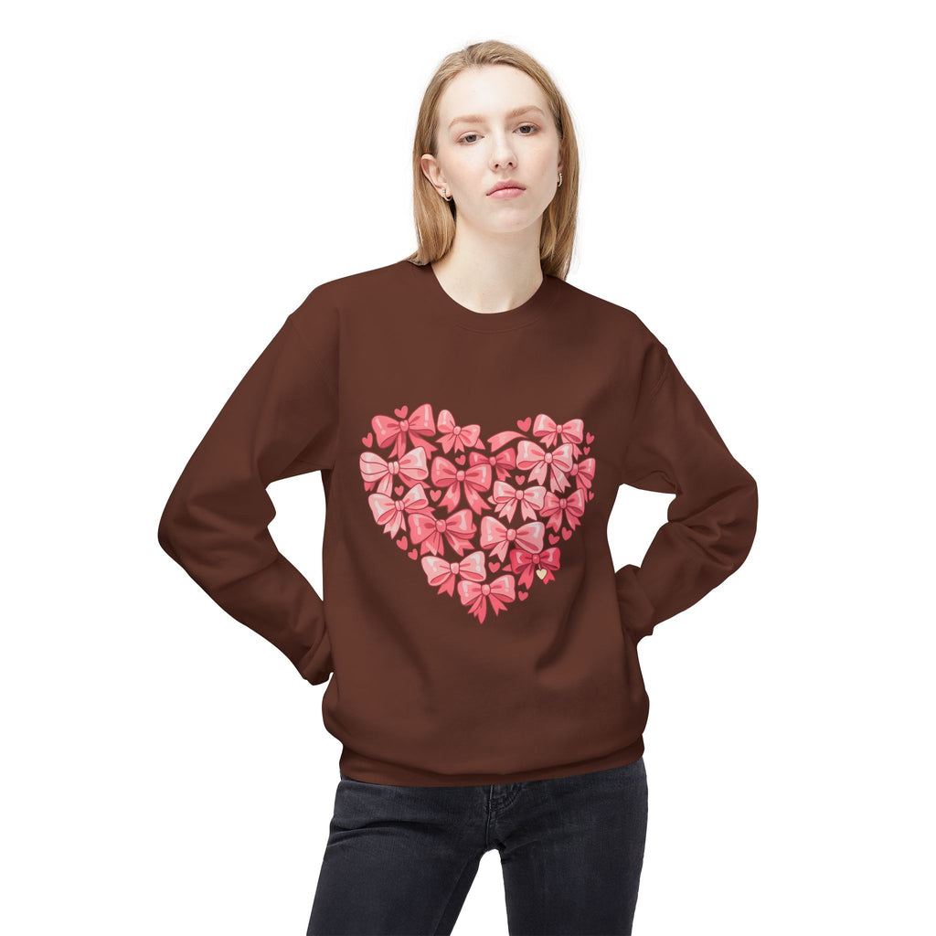 Bow Heart Sweatshirt