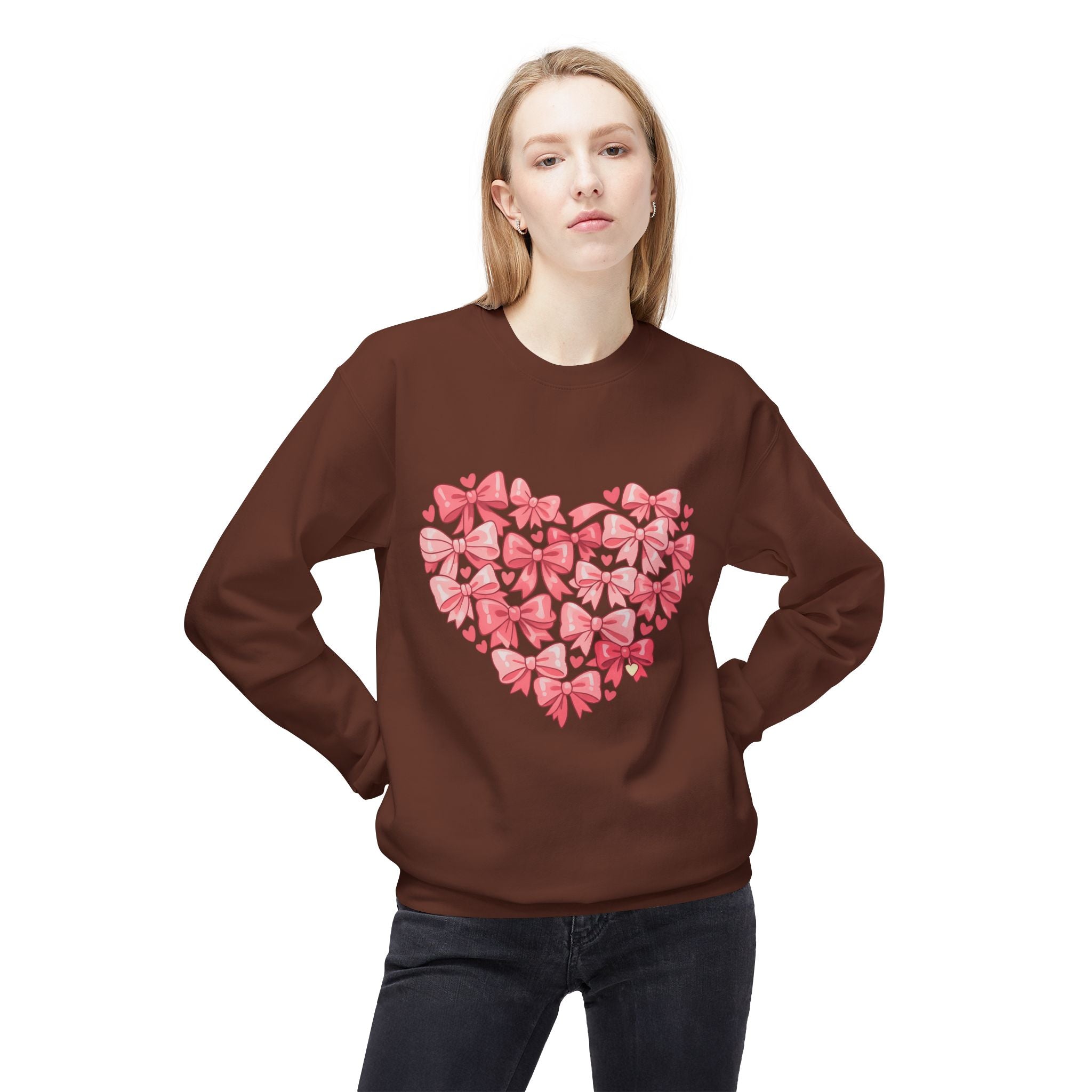 Bow Heart Sweatshirt