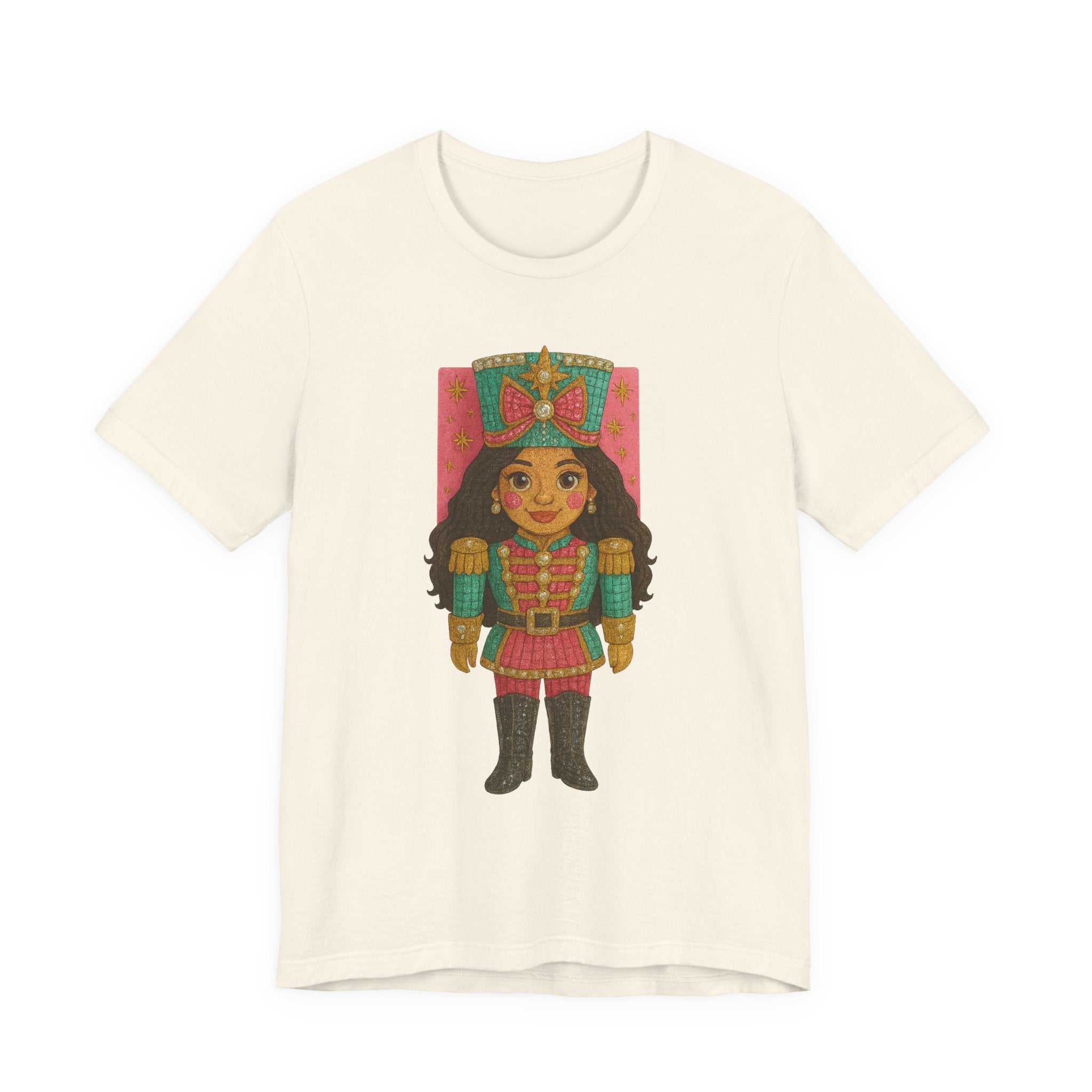 Rhinestone-Inspired Short Sleeve Nutcracker Tee