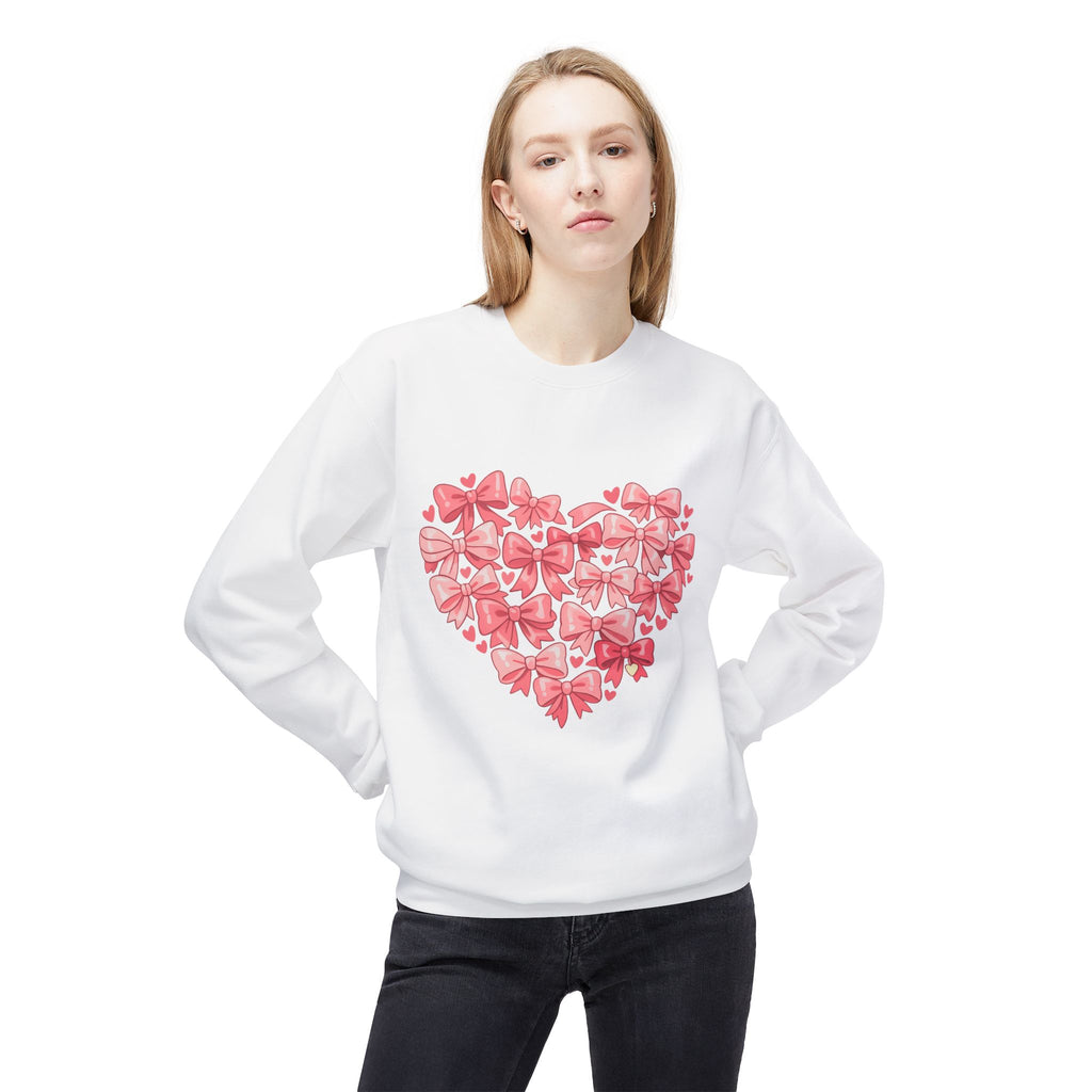 Bow Heart Sweatshirt