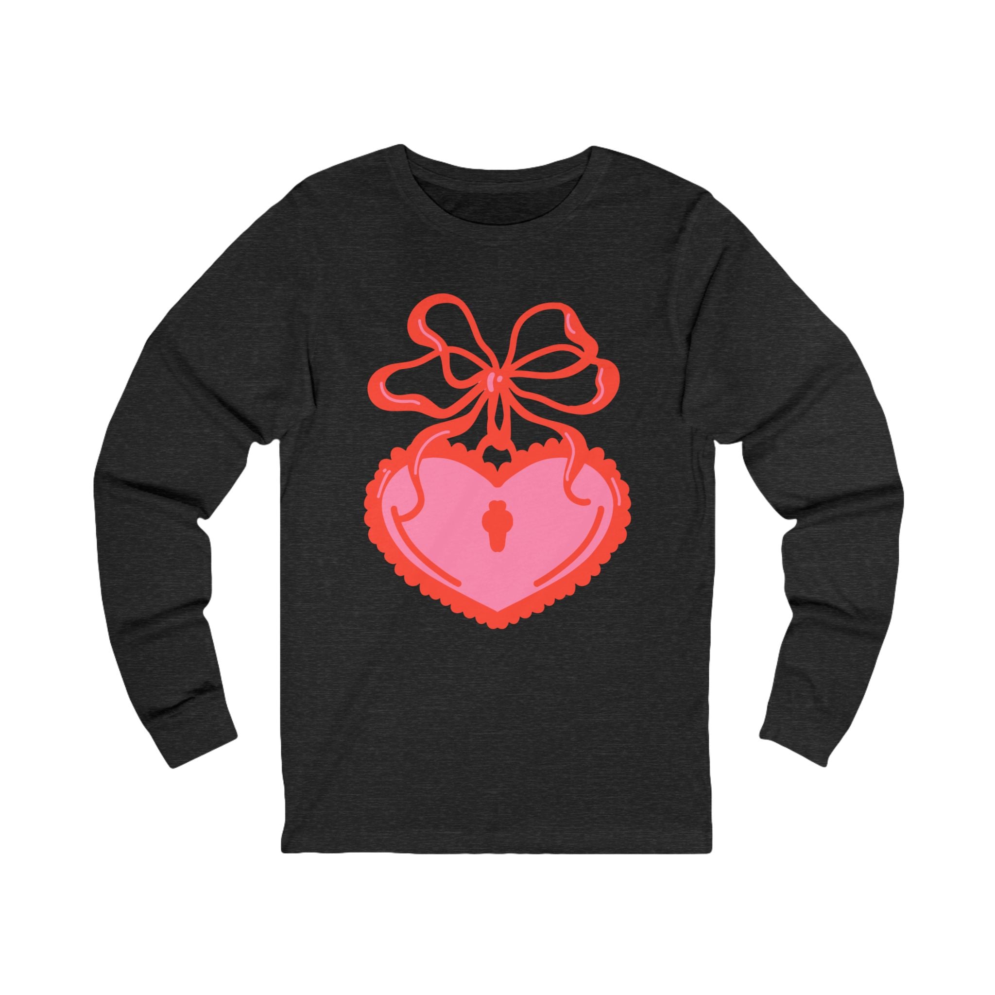 Locked Heart Long Sleeve Tee