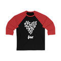 Love Heart Baseball Tee