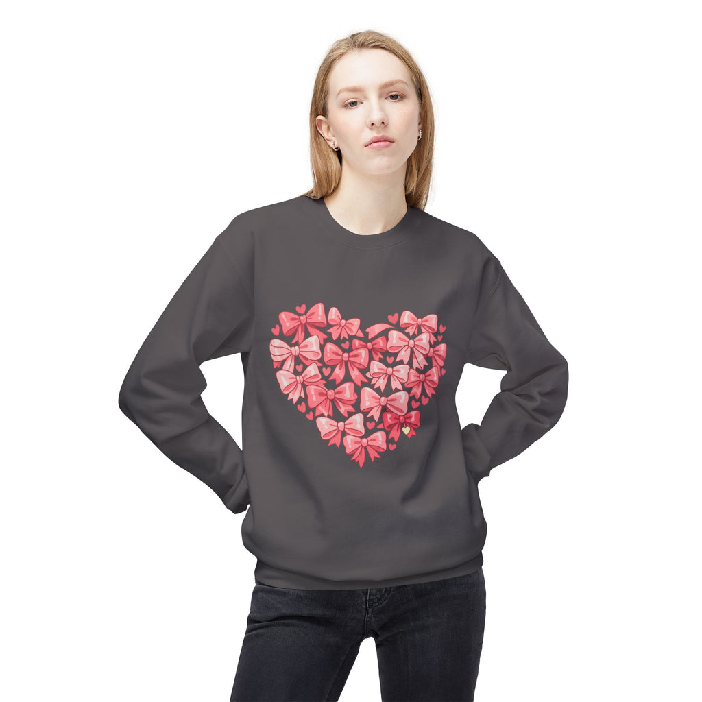 Bow Heart Sweatshirt