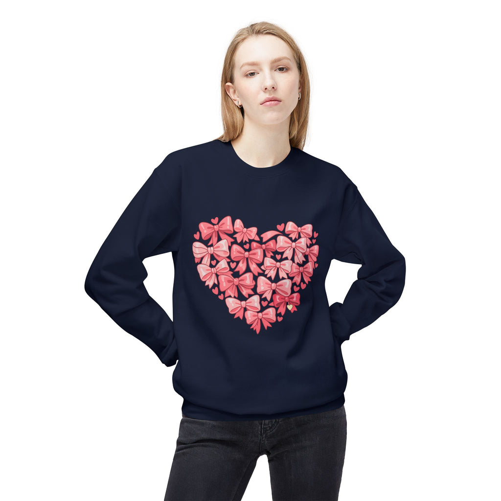 Bow Heart Sweatshirt