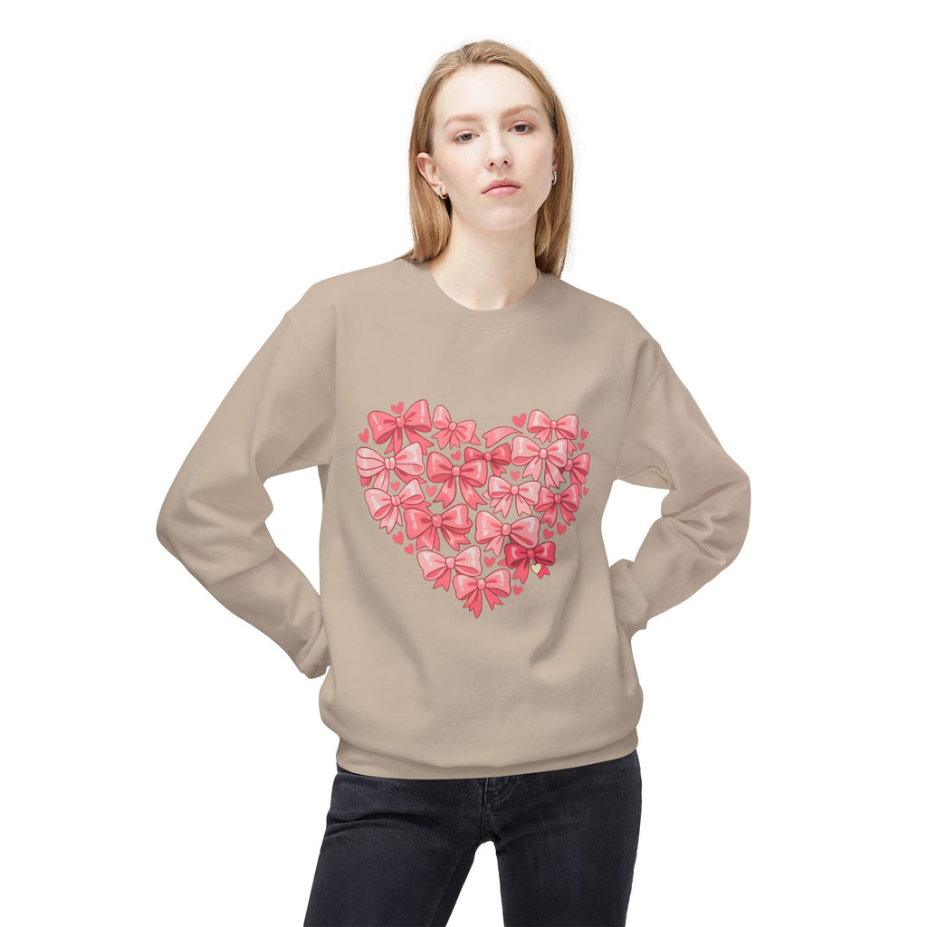 Bow Heart Sweatshirt