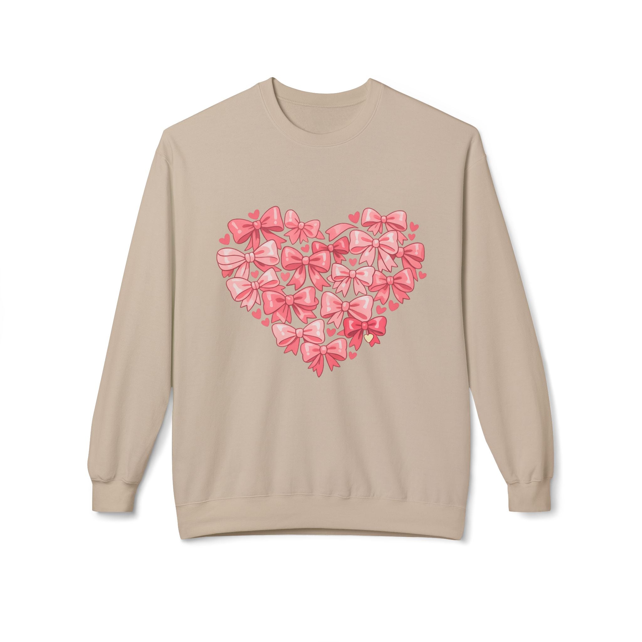 Bow Heart Sweatshirt