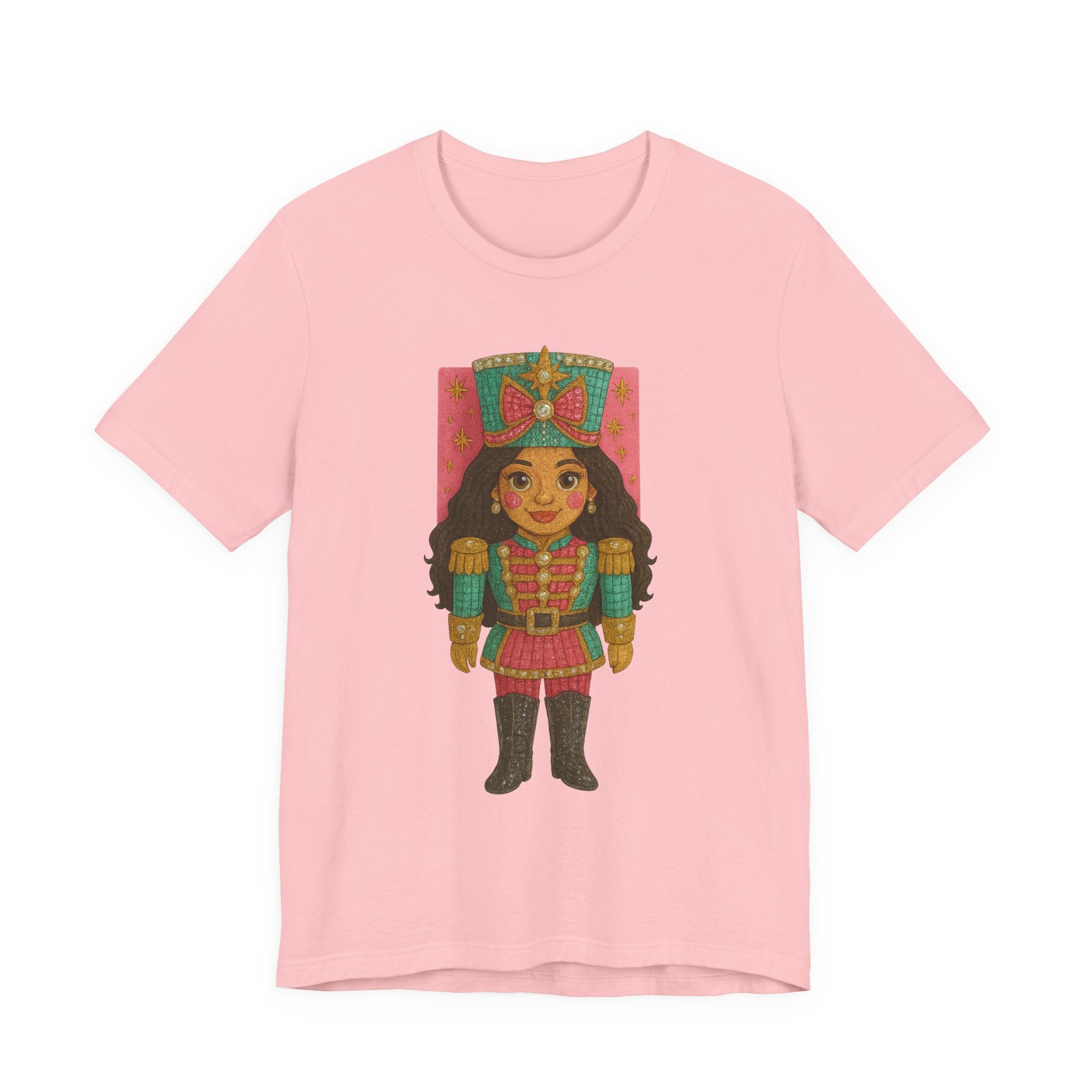 Rhinestone-Inspired Short Sleeve Nutcracker Tee