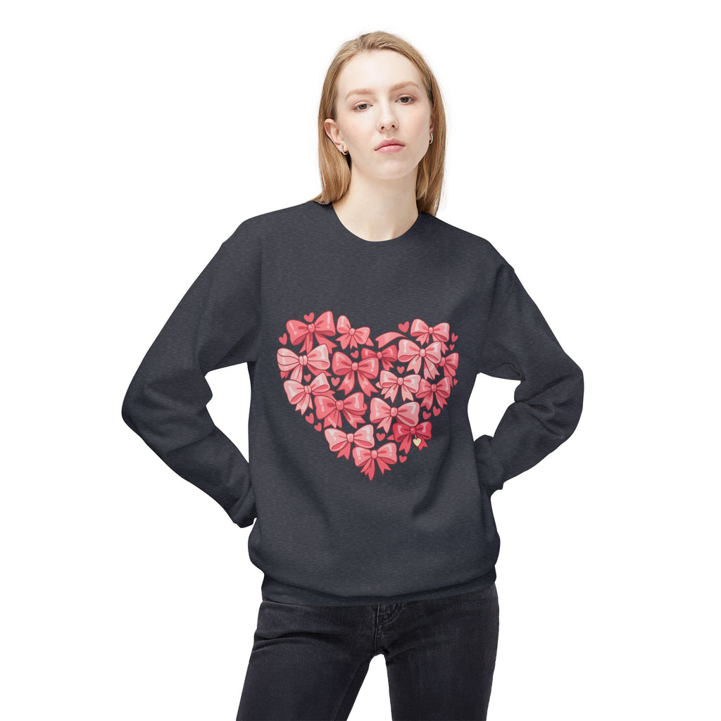 Bow Heart Sweatshirt