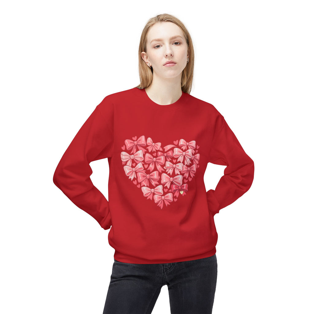 Bow Heart Sweatshirt